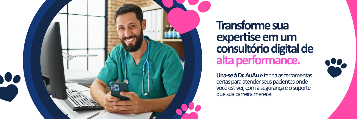 Dr. AuAu para Veterinários - Sua clínica na palma da mão